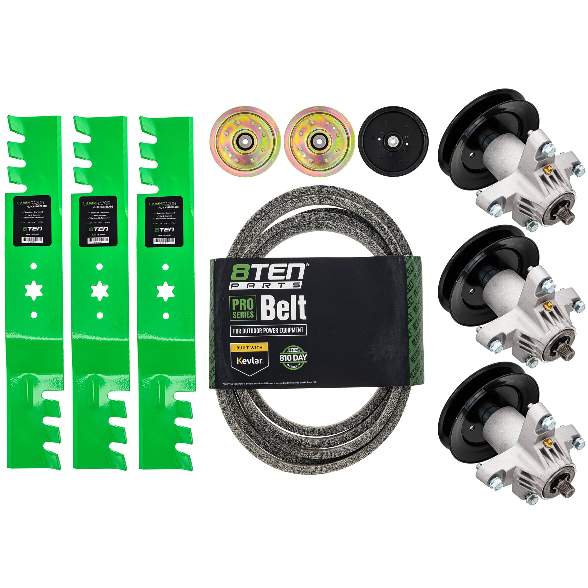 Amazon.com : 8TEN Mower Deck Kit for Cub Cadet RZTL54 RZTS54 Troy